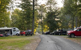 Kim L.'s photo of rv camping at Bluff Camping Area — Fair Haven Beach State Park near Cato, NY
