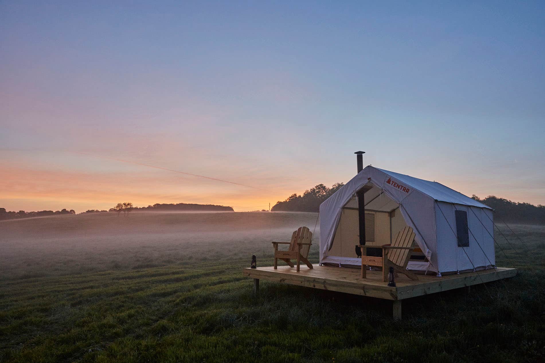 The Dyrt's photo of glamping accommodations at Mountain Top Camp at Greenane near Colliersville, NY