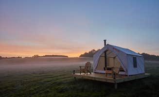 The Dyrt's photo of glamping accommodations at Mountain Top Camp at Greenane near Bainbridge, NY