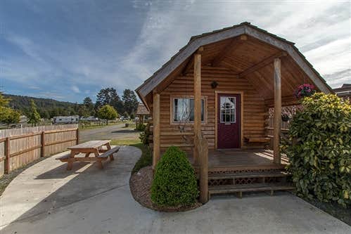 The Dyrt's photo of a cabin at Redwood Coast Cabins & RV Resort near Helena, CA