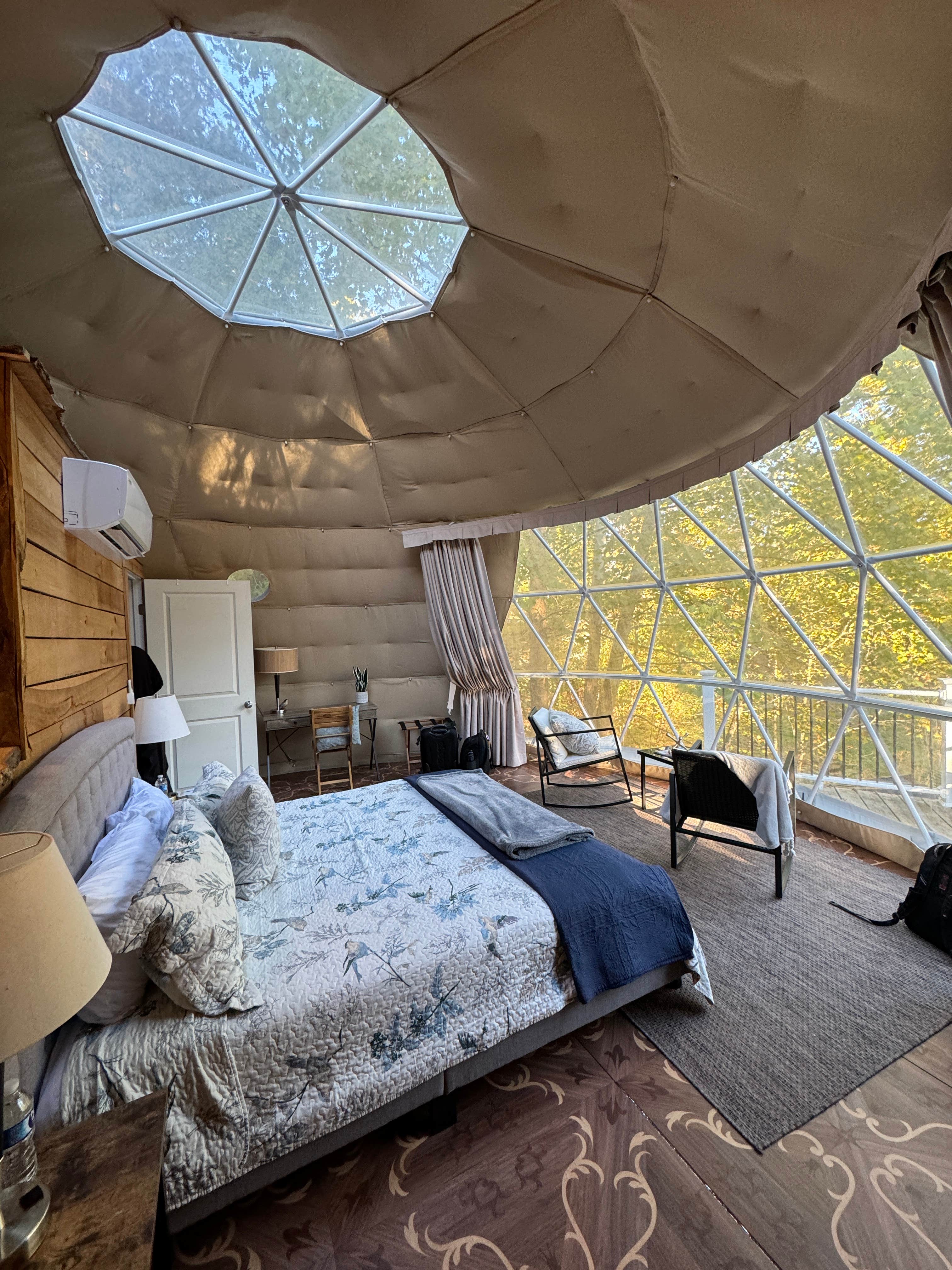 Lee D.'s photo of glamping accommodations at Elk River Hotel and Caf__ near Fayetteville, WV