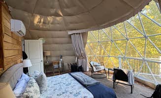 Lee D.'s photo of glamping accommodations at Elk River Hotel and Caf__ near Philippi, WV