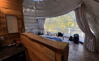Lee D.'s photo of glamping accommodations at Elk River Hotel and Caf__ near Cedarville, WV