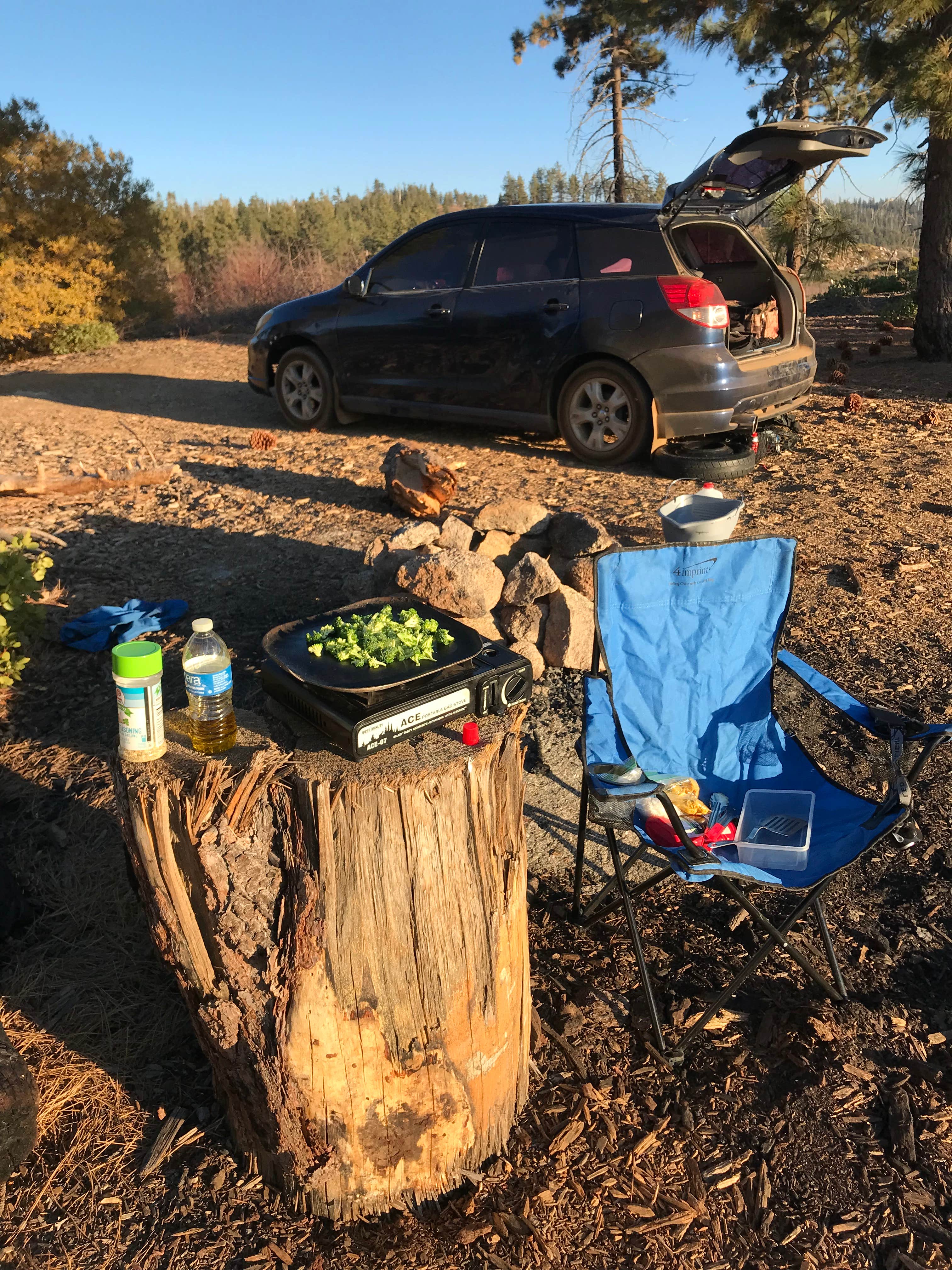 Camper-submitted photo at Cherry Gap OHV Staging Area near Hume, CA