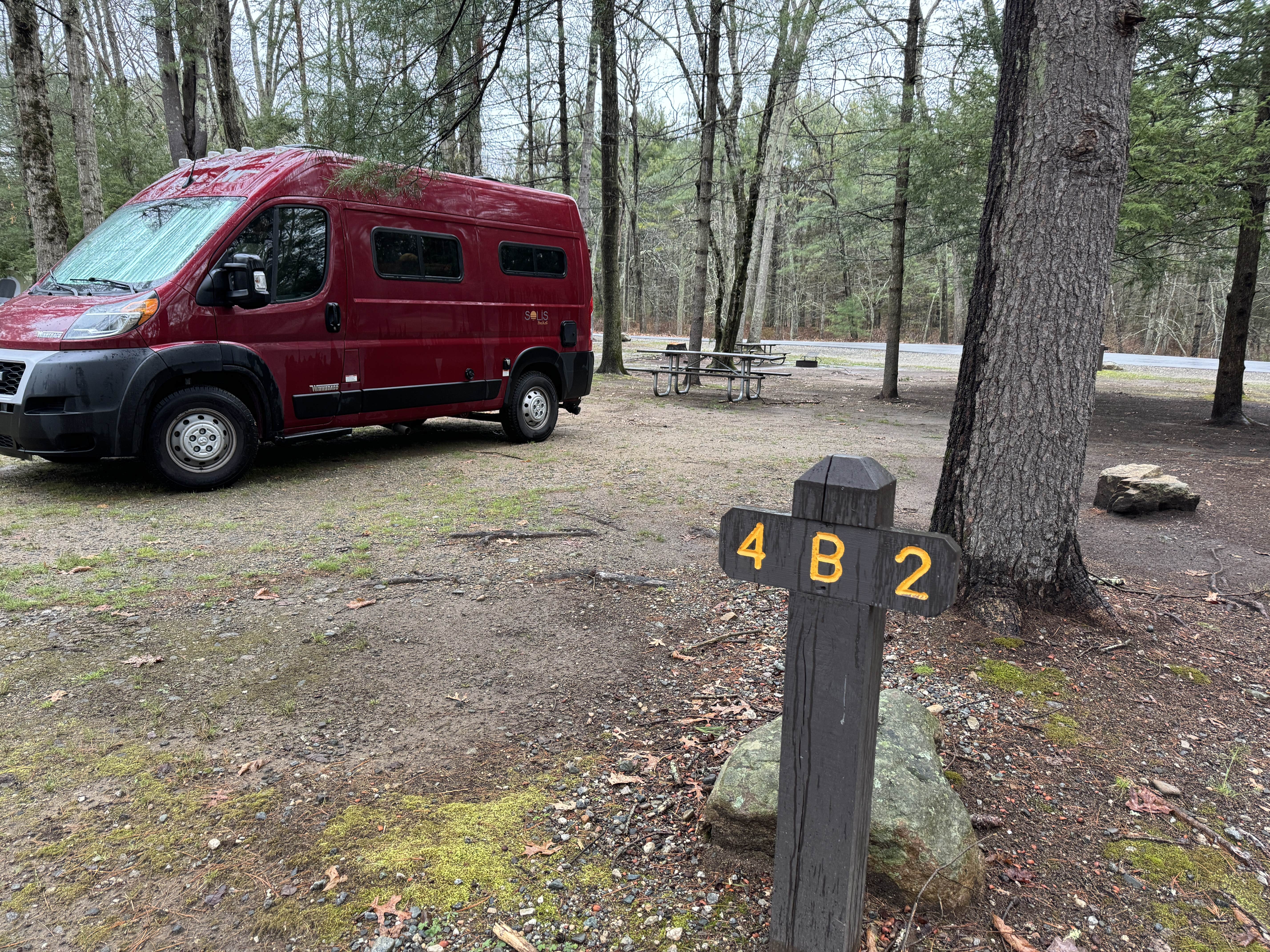 Lee D.'s photo of rv camping at Hopeville Pond State Park Campground near Scotland, CT