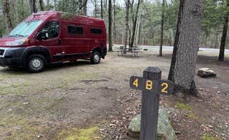 Lee D.'s photo of rv camping at Hopeville Pond State Park Campground near Norwich, CT