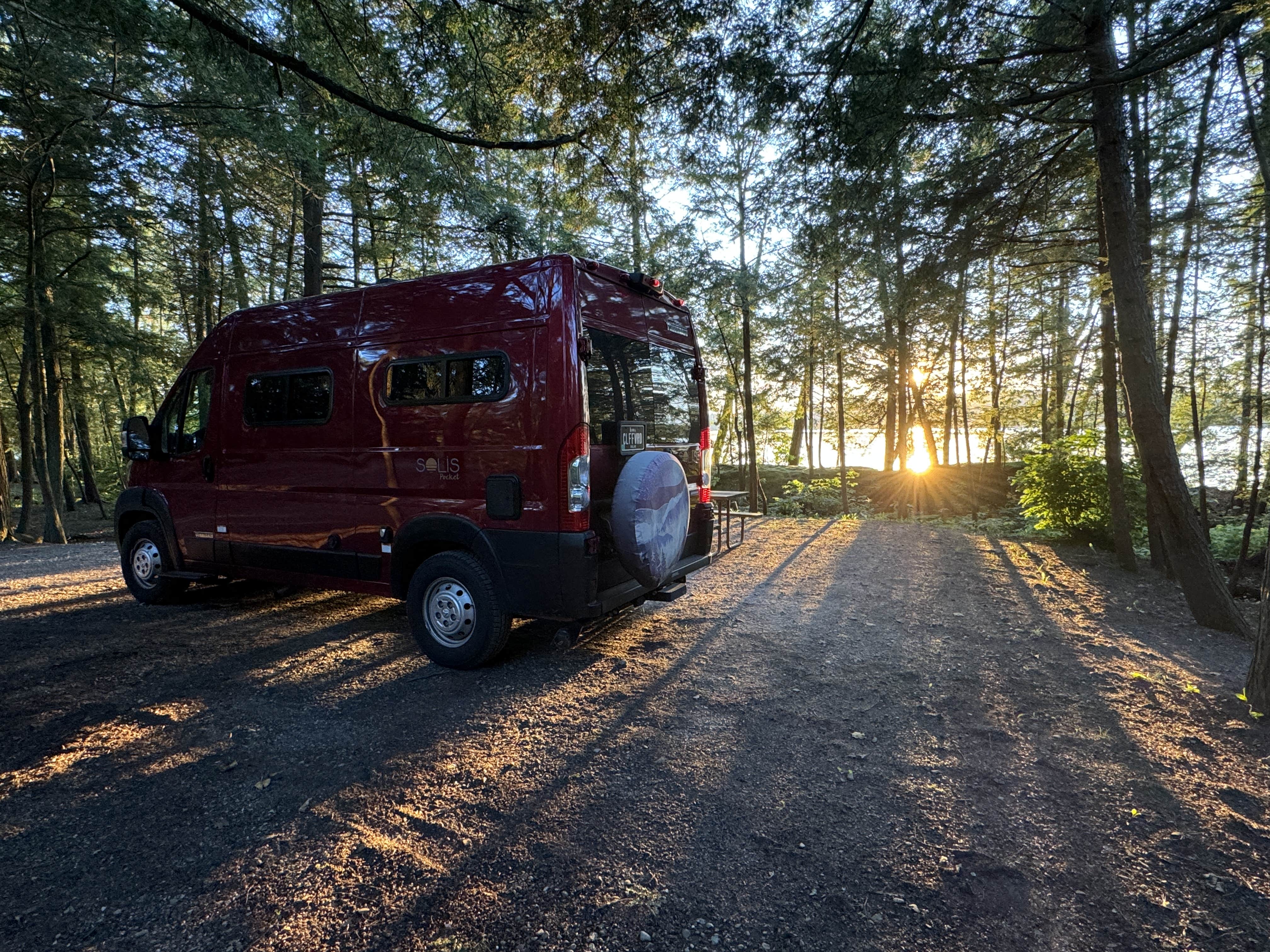 Lee D.'s photo of rv camping at Lake Carmi State Park Campground near St. Albans, VT