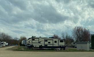 Stuart K.'s photo of camping with pets at Northwoods RV Resort near Kingston, IL