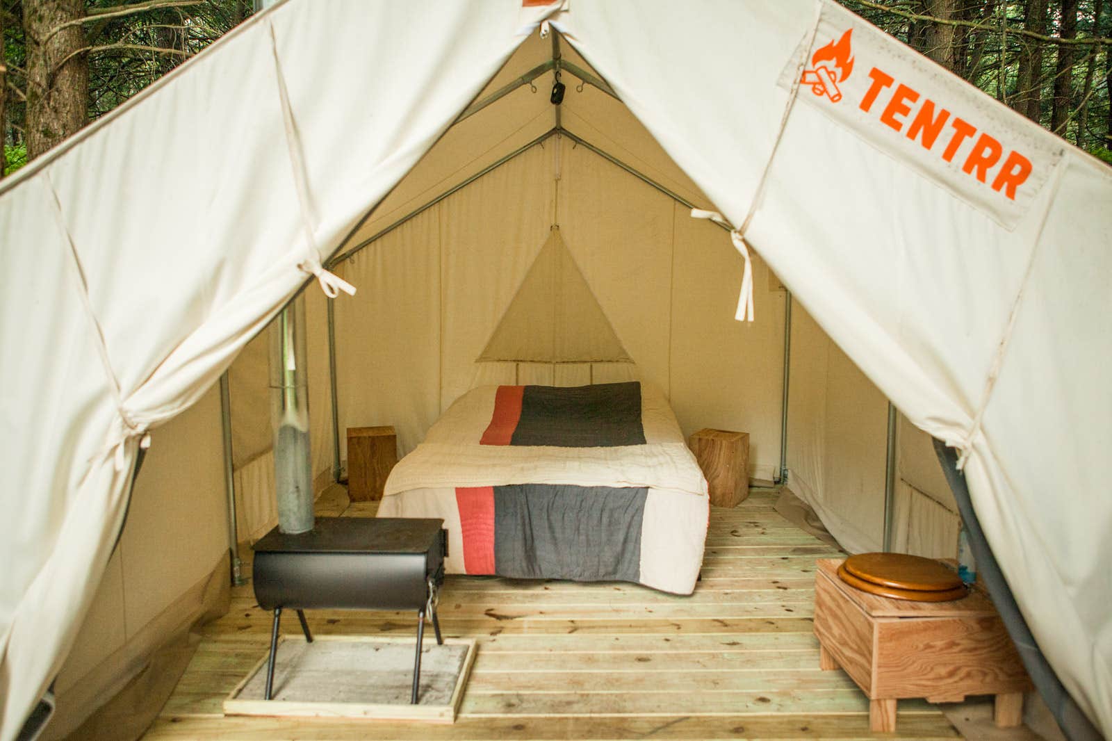 The Dyrt's photo of glamping accommodations at Hemlock Ridge near Monticello, NY