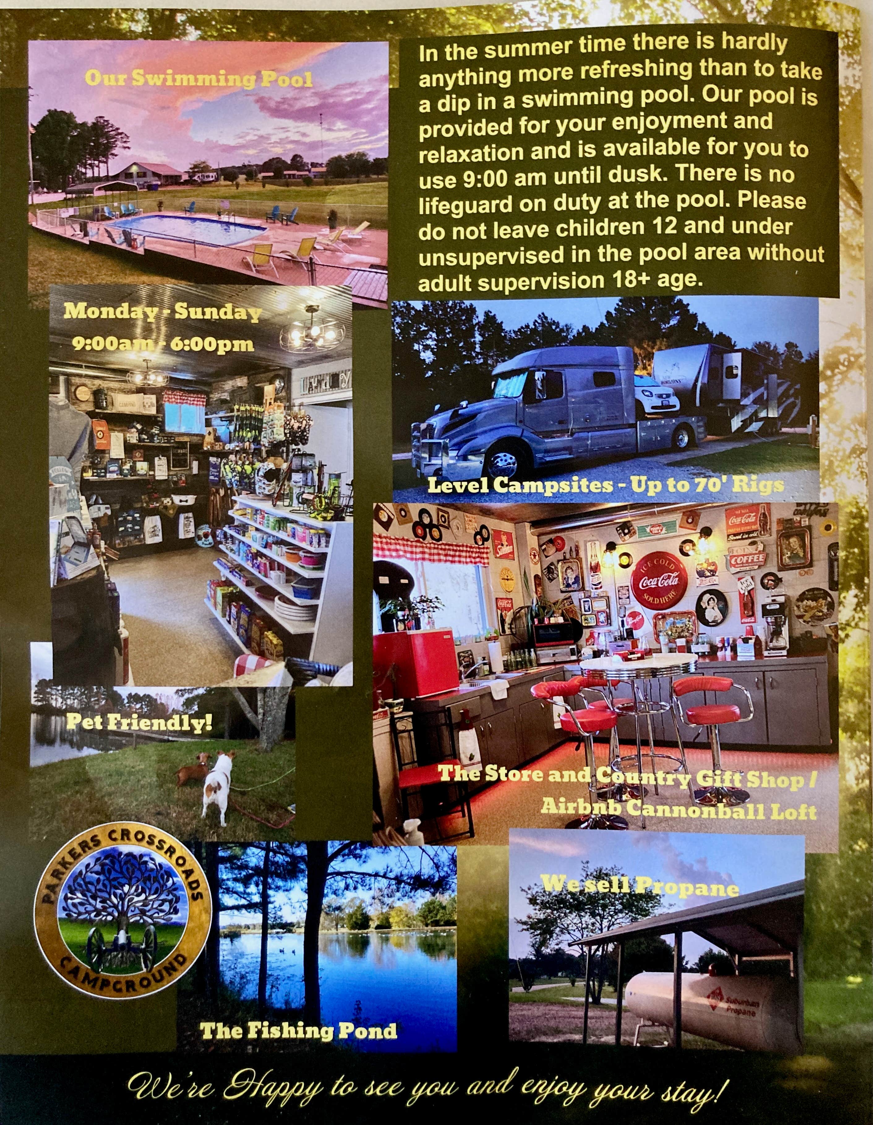 MickandKarla W.'s photo of camping with pets at Parkers Crossroads RV Park and Campground near New Johnsonville, TN