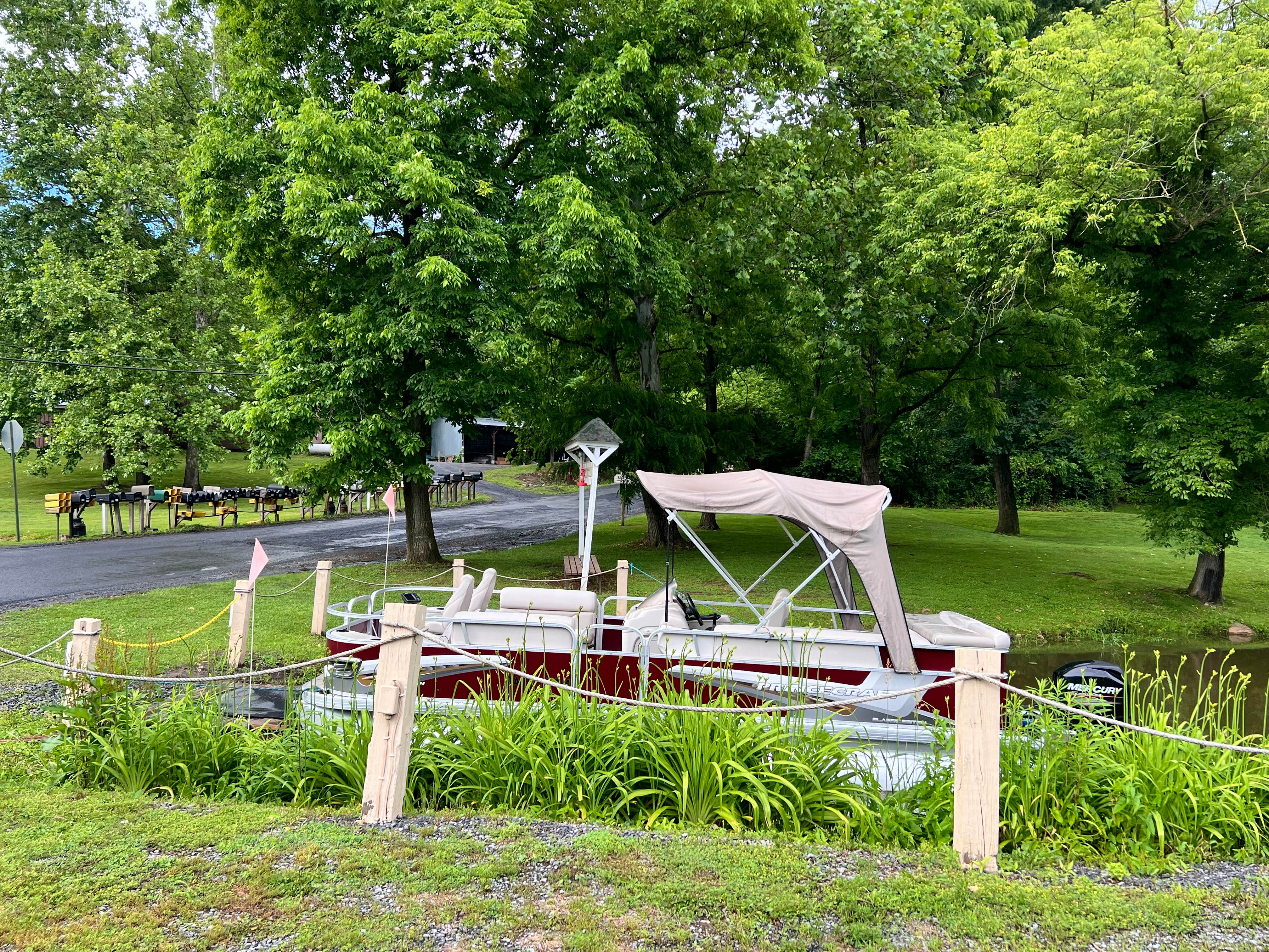 Camper-submitted photo at Waterside Campground and RV Park near Lemont, PA