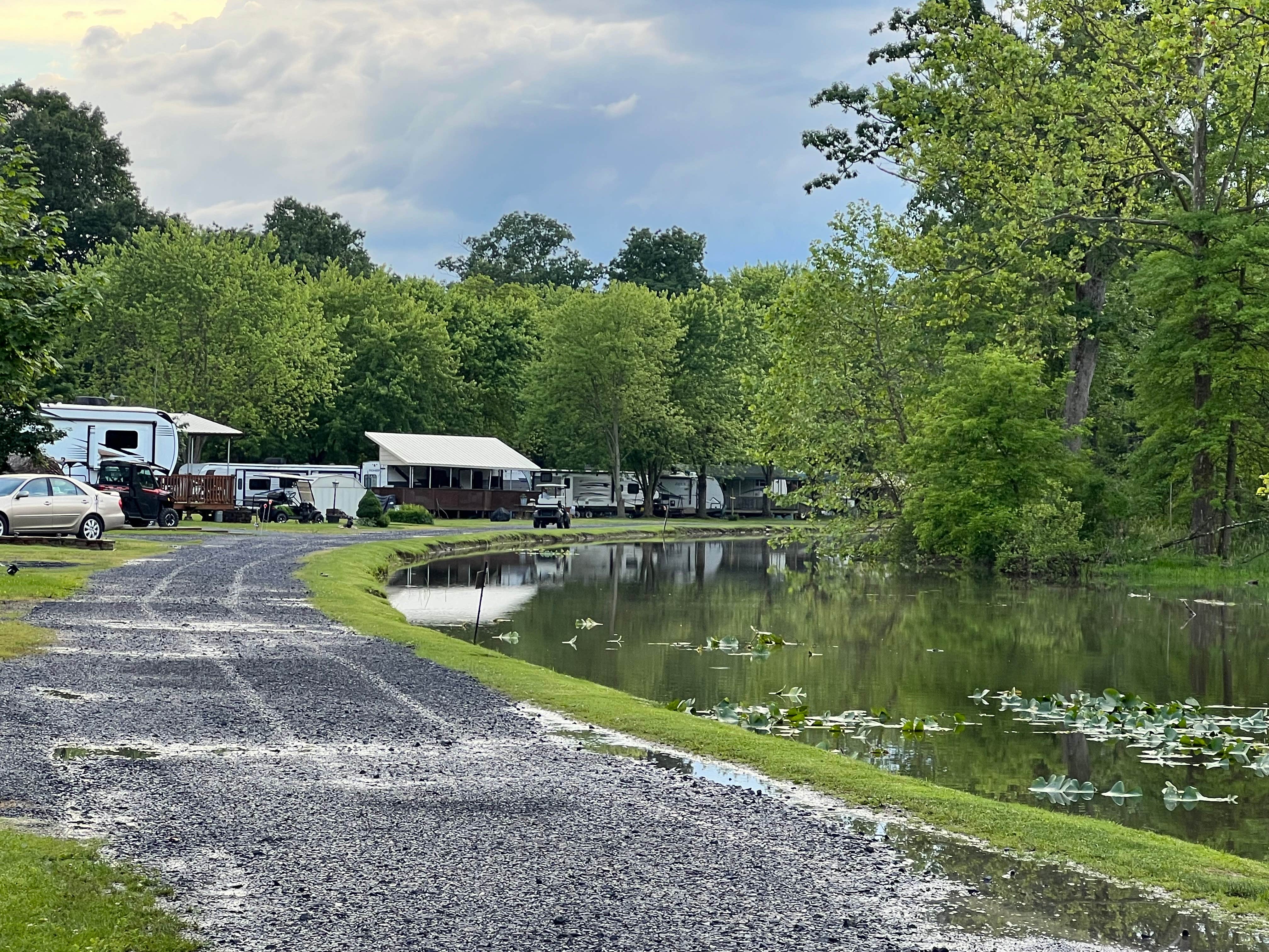 Camper-submitted photo at Waterside Campground and RV Park near Burnham, PA