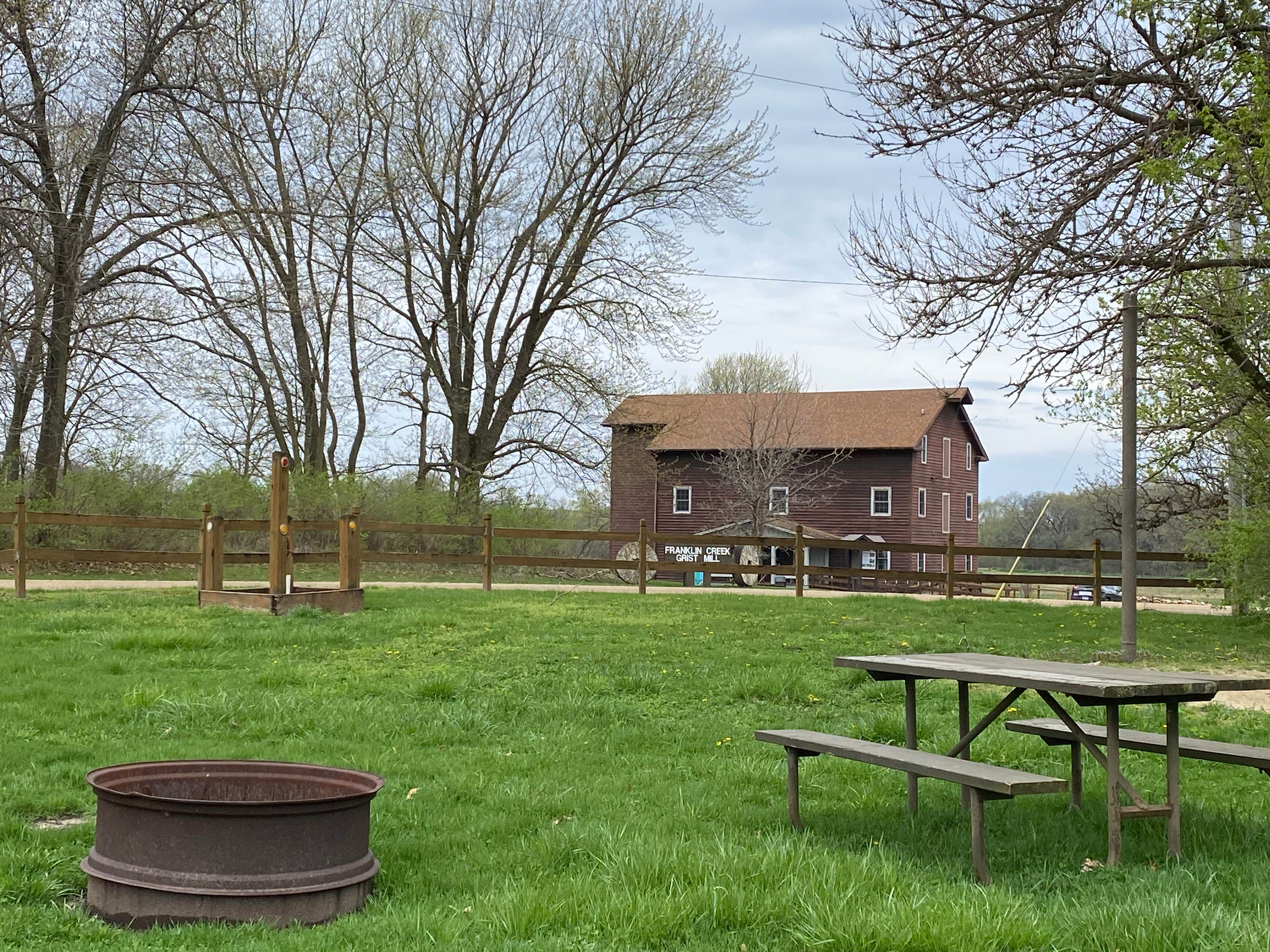 Camper-submitted photo at Franklin Creek State Natural Area Equestrian Campground near Hampshire, IL