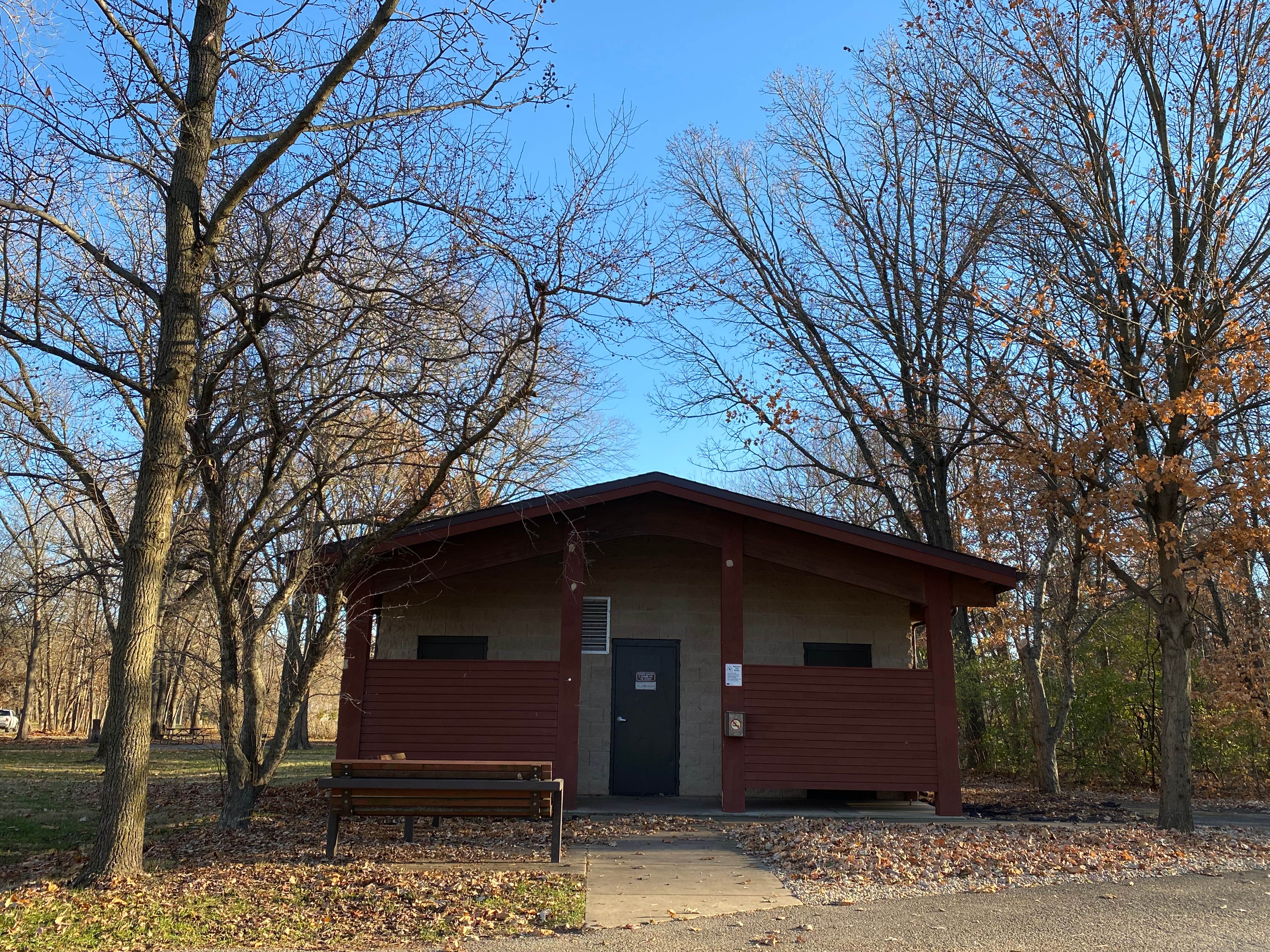 Stuart K.'s photo of a cabin at Whitetail Campground — Illini State Park near Somonauk, IL