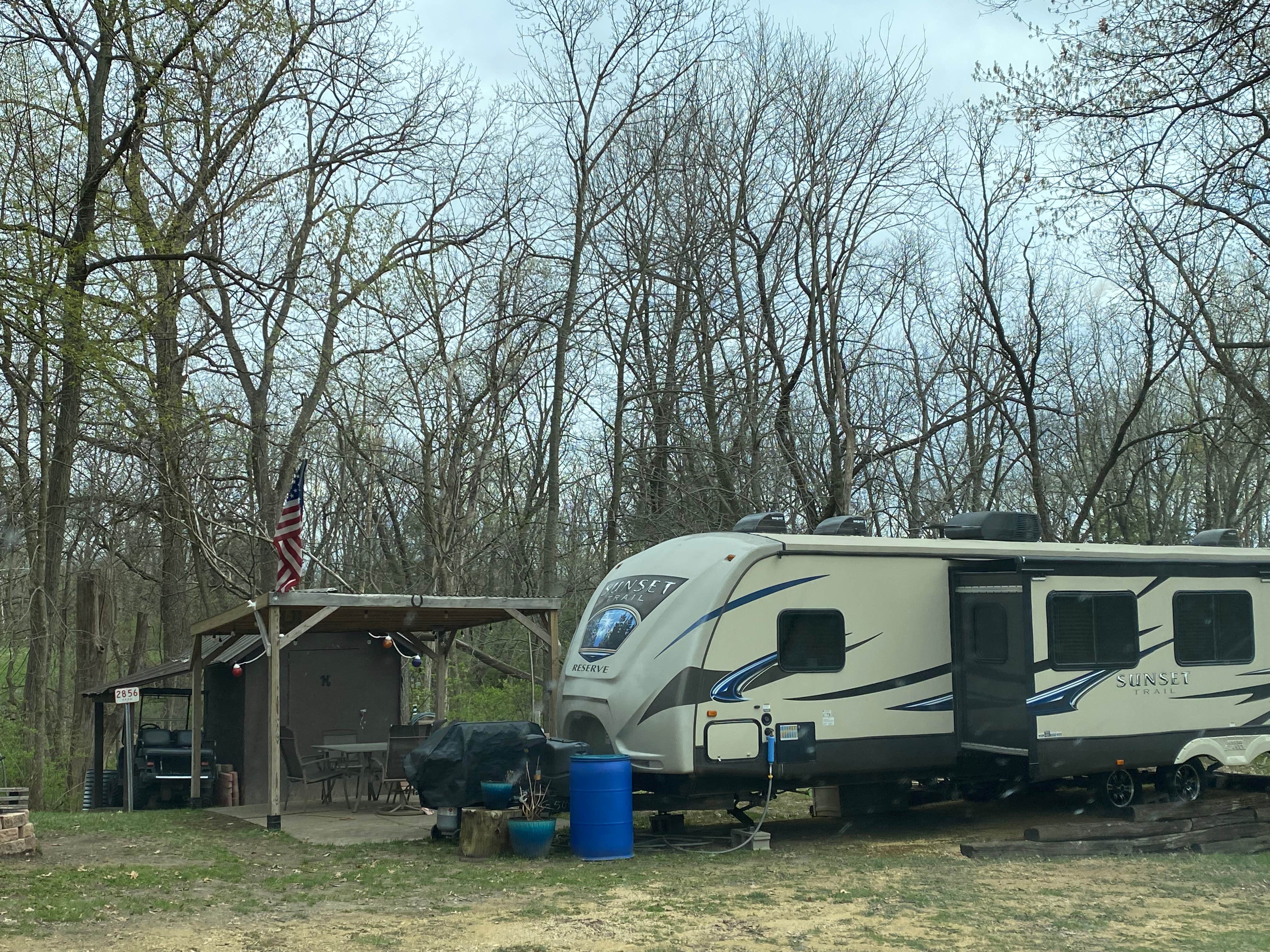 Camper-submitted photo at Hansen's Hideaway Ranch and Family Campground near Mount Morris, IL