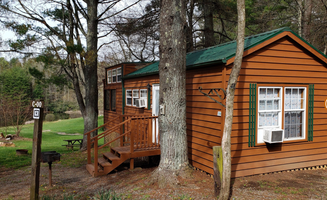 Mychele B.'s photo of a cabin at Lake Ridge RV Resort near Woolwine, VA
