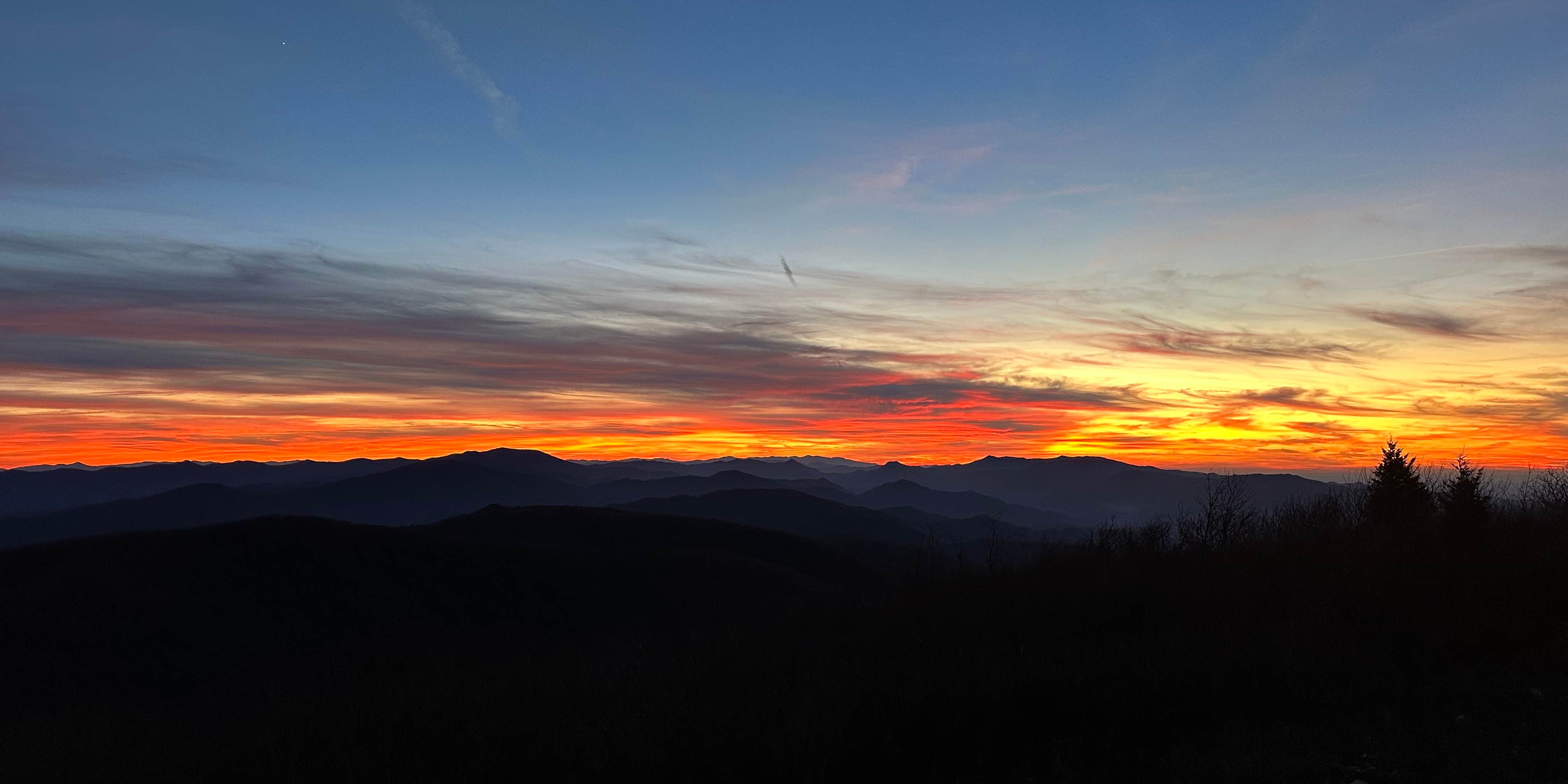 Unaka Blue Ridge Unaka Mountain Overlook Camping | Unicoi, Tennessee