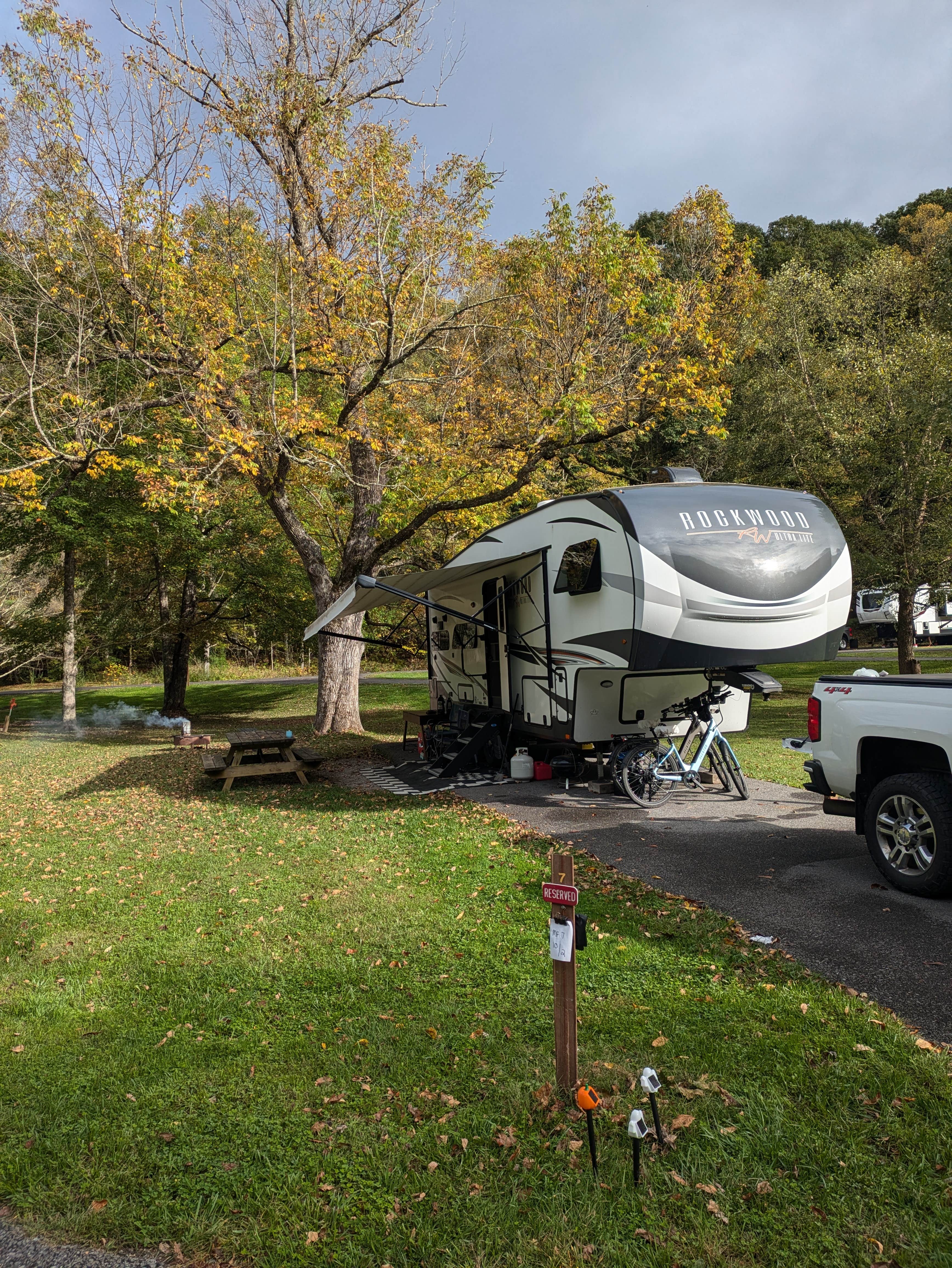 Camper-submitted photo at Camp Creek State Park Campground near Walkersville, WV