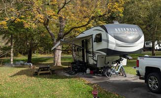 Bob M.'s photo of rv camping at Camp Creek State Park Campground near Sutton Lake