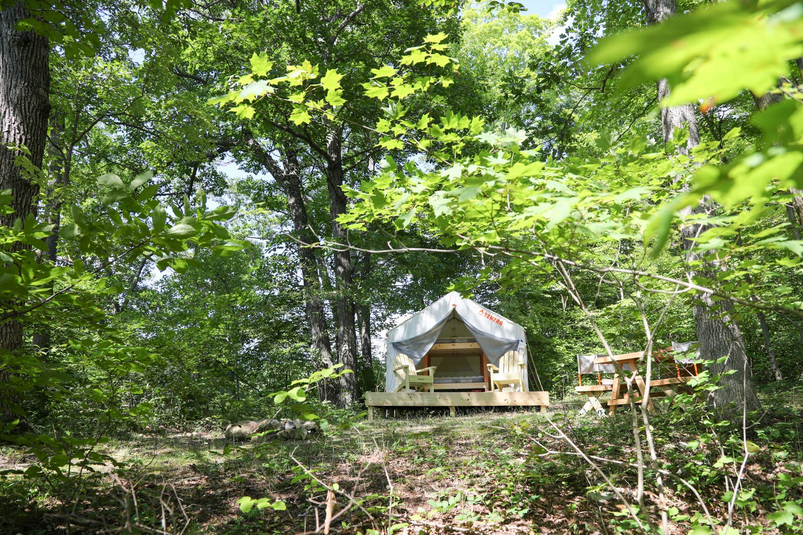The Dyrt's photo of glamping accommodations at Camp Lake Grinnell near Sayreville, NJ