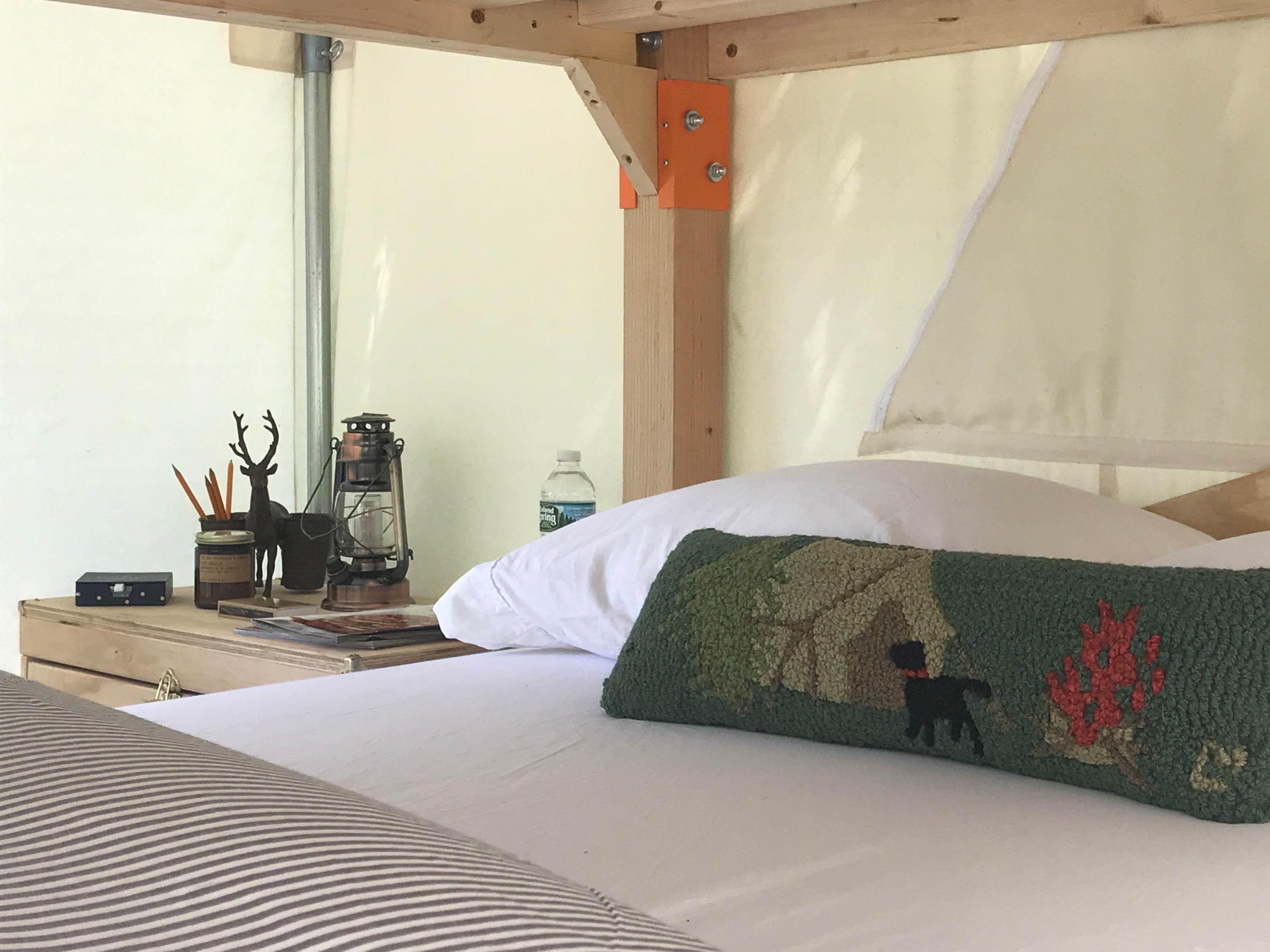 The Dyrt's photo of glamping accommodations at Little Delaware River Camp near New Kingston, NY