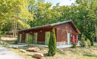 Brett P H.'s photo of glamping accommodations at Benner's Meadow Run RV Campground near Dellslow, WV