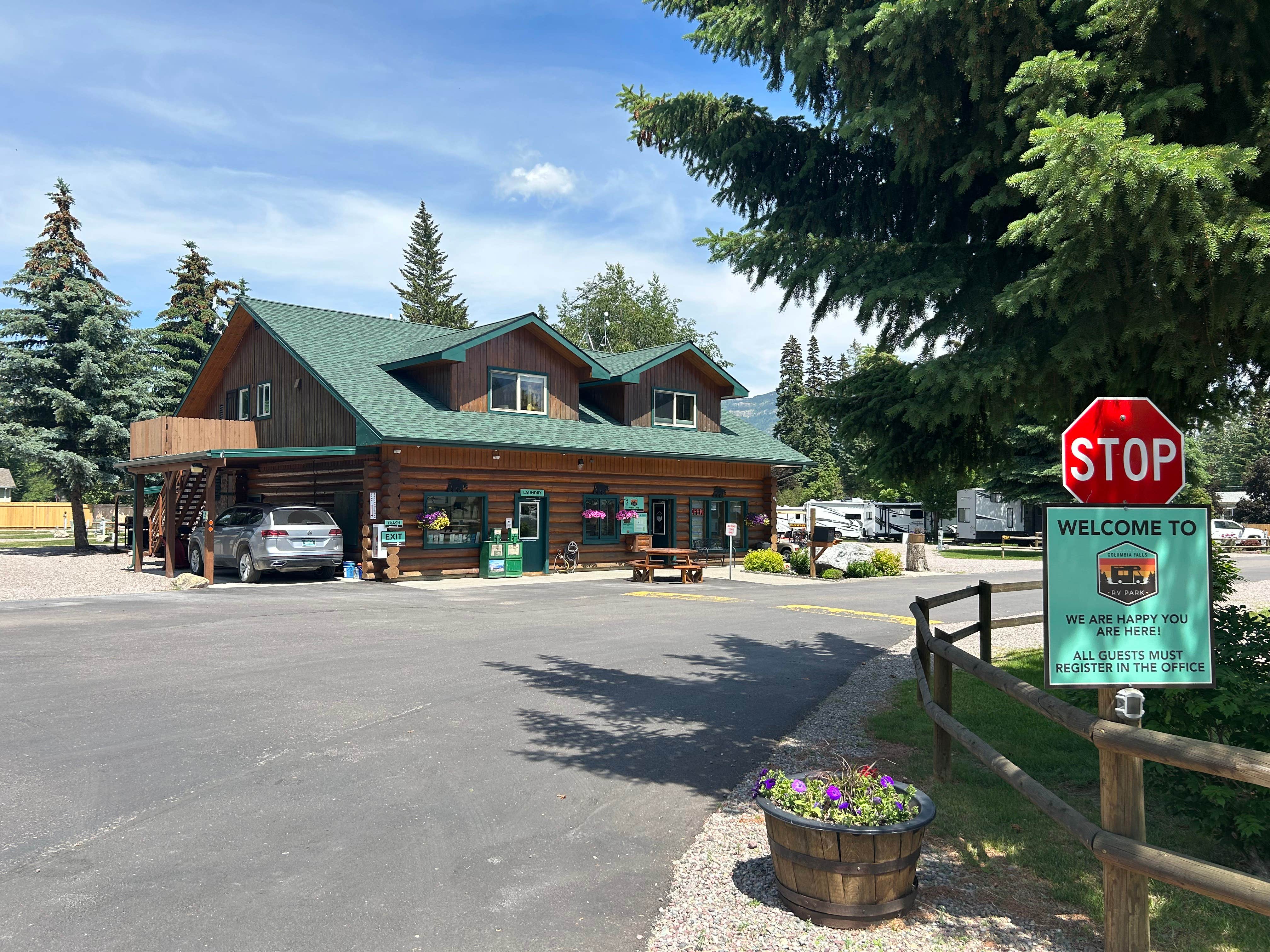 Camper-submitted photo at Columbia Falls RV Park near Siyeh Bend, MT