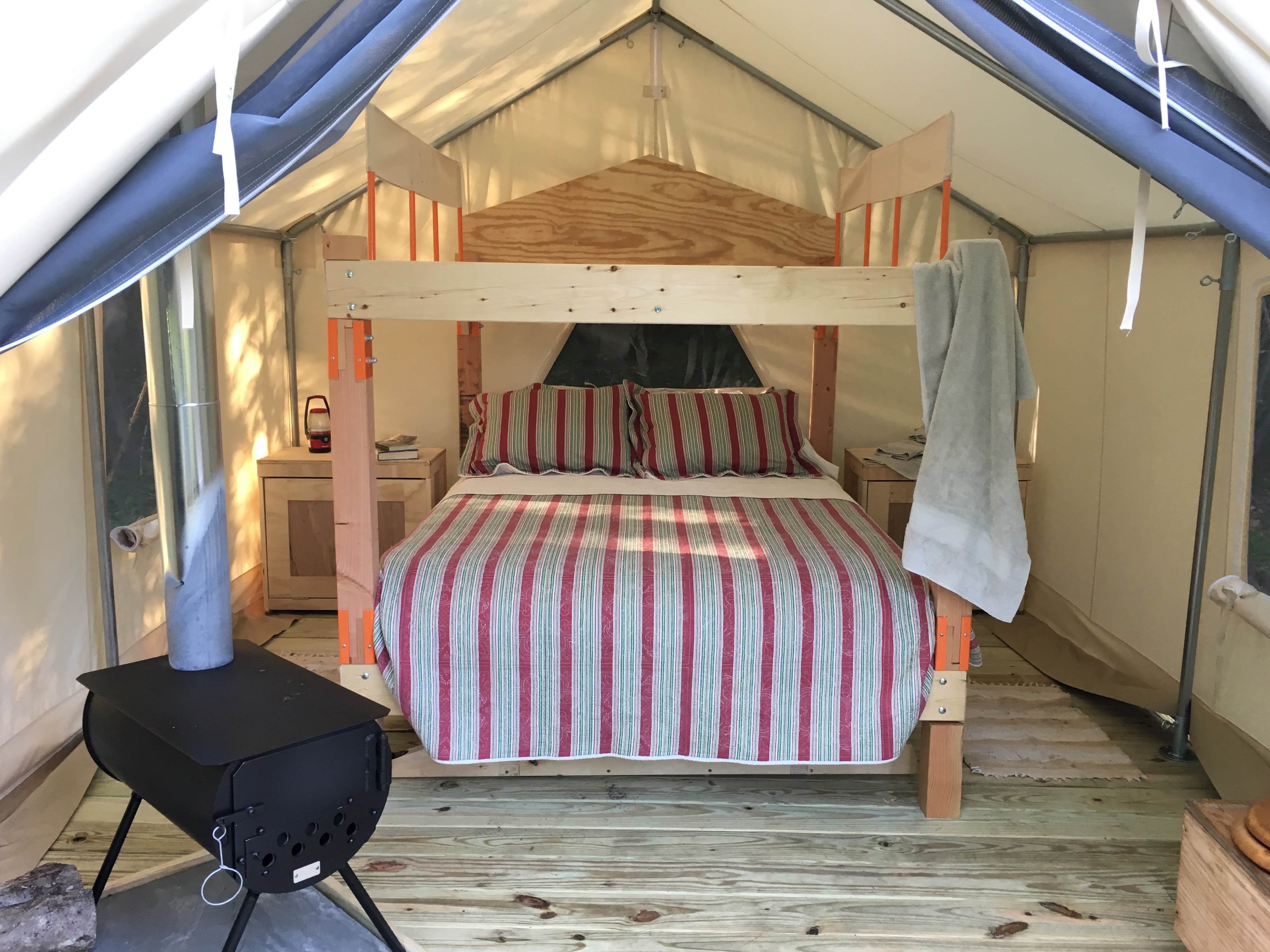 The Dyrt's photo of glamping accommodations at Bickford Wood near Shapleigh, ME