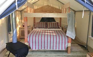 The Dyrt's photo of glamping accommodations at Bickford Wood near Tuftonboro, NH
