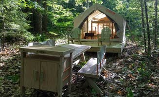 The Dyrt's photo of glamping accommodations at Woodstock Wilderness Experience near North Turner, ME