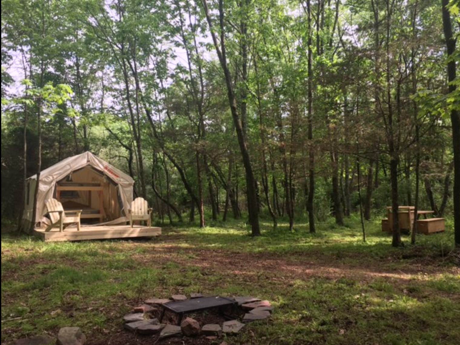 The Dyrt's photo of glamping accommodations at Nockamixon Forest Camp near Hatfield, PA