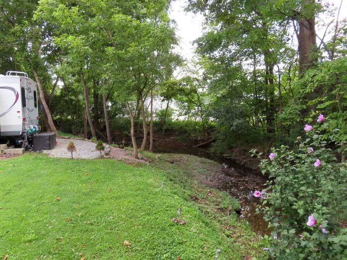 Dana S.'s photo of rv camping at Brooks RV Park - full hookup The safest park in Louisville! near Louisville, KY