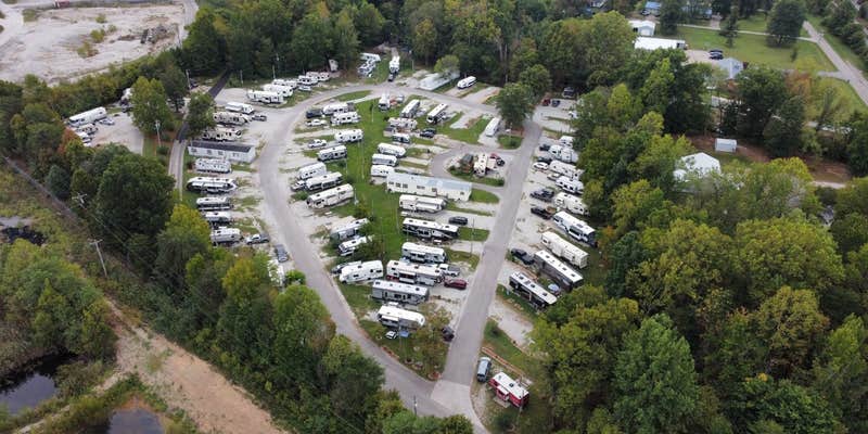 Camper submitted image from Brooks RV Park - full hookup The safest park in Louisville!