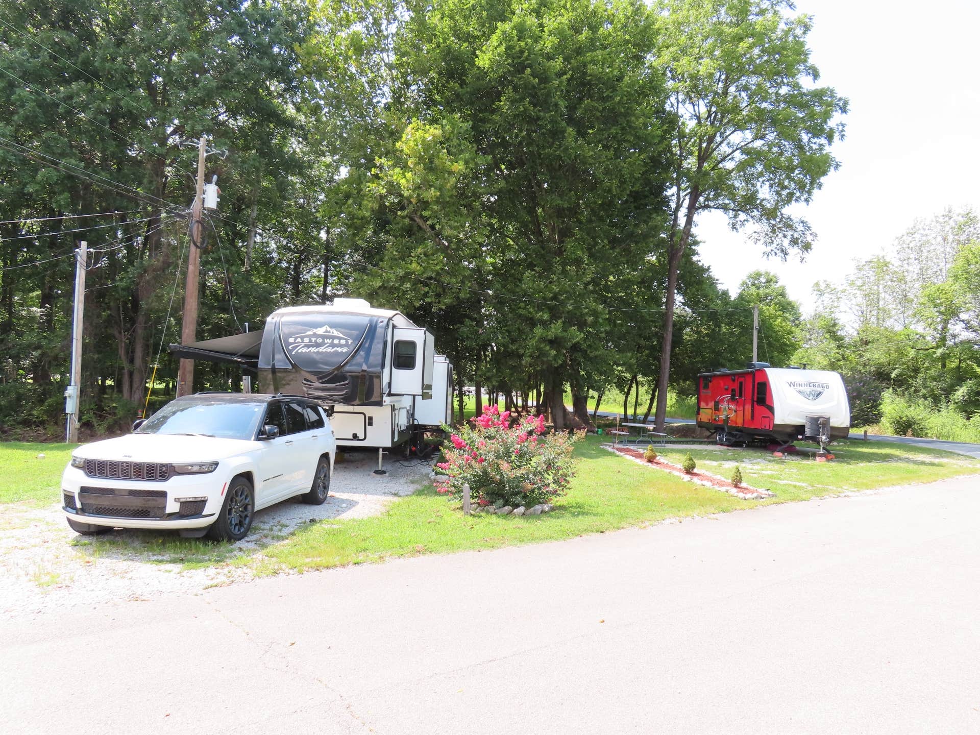 Camper-submitted photo at Brooks RV Park - full hookup The safest park in Louisville! near Louisville, KY