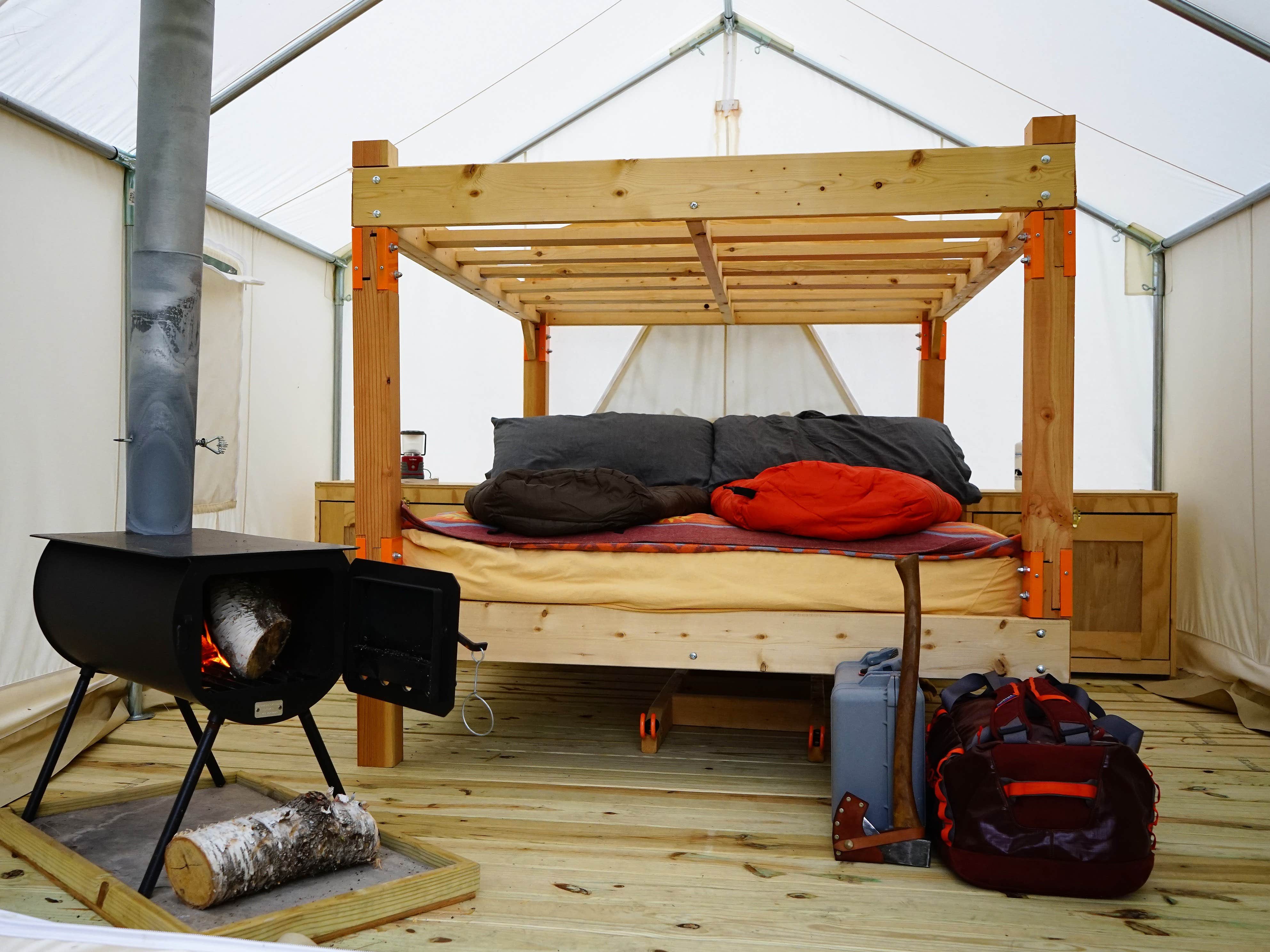 The Dyrt's photo of glamping accommodations at Streaked Mt Top ME. Camp near Katonah, NY