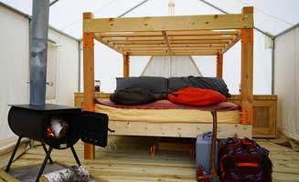 The Dyrt's photo of glamping accommodations at Streaked Mt Top ME. Camp near Newburgh, NY