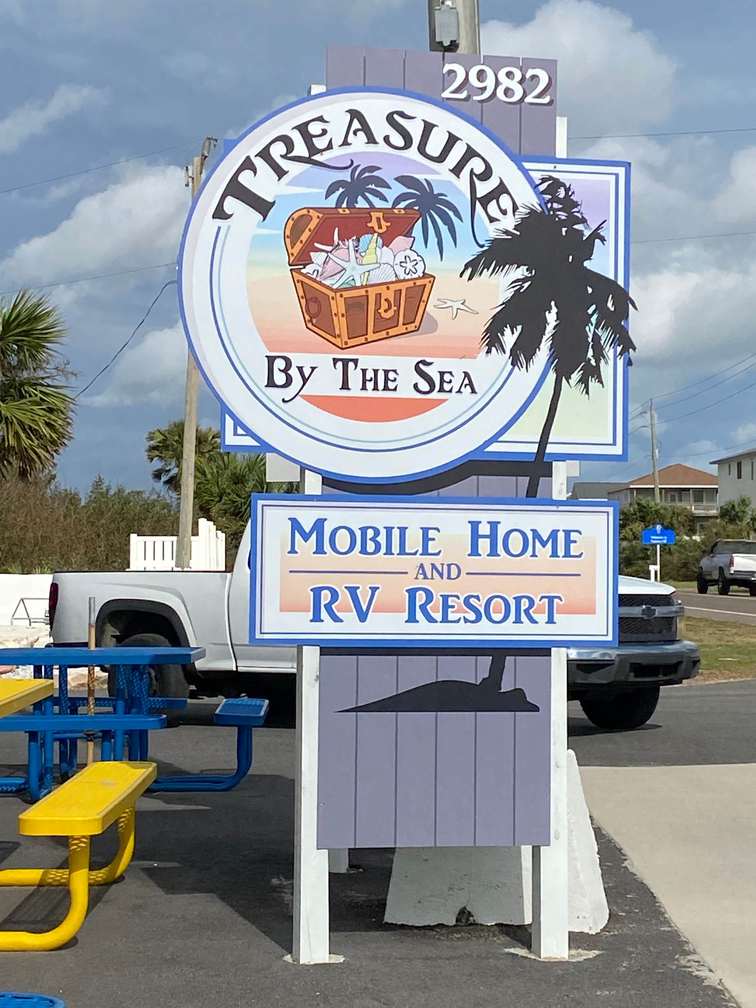Camper submitted image from Treasure By The Sea Mobile Home & RV Park - 2