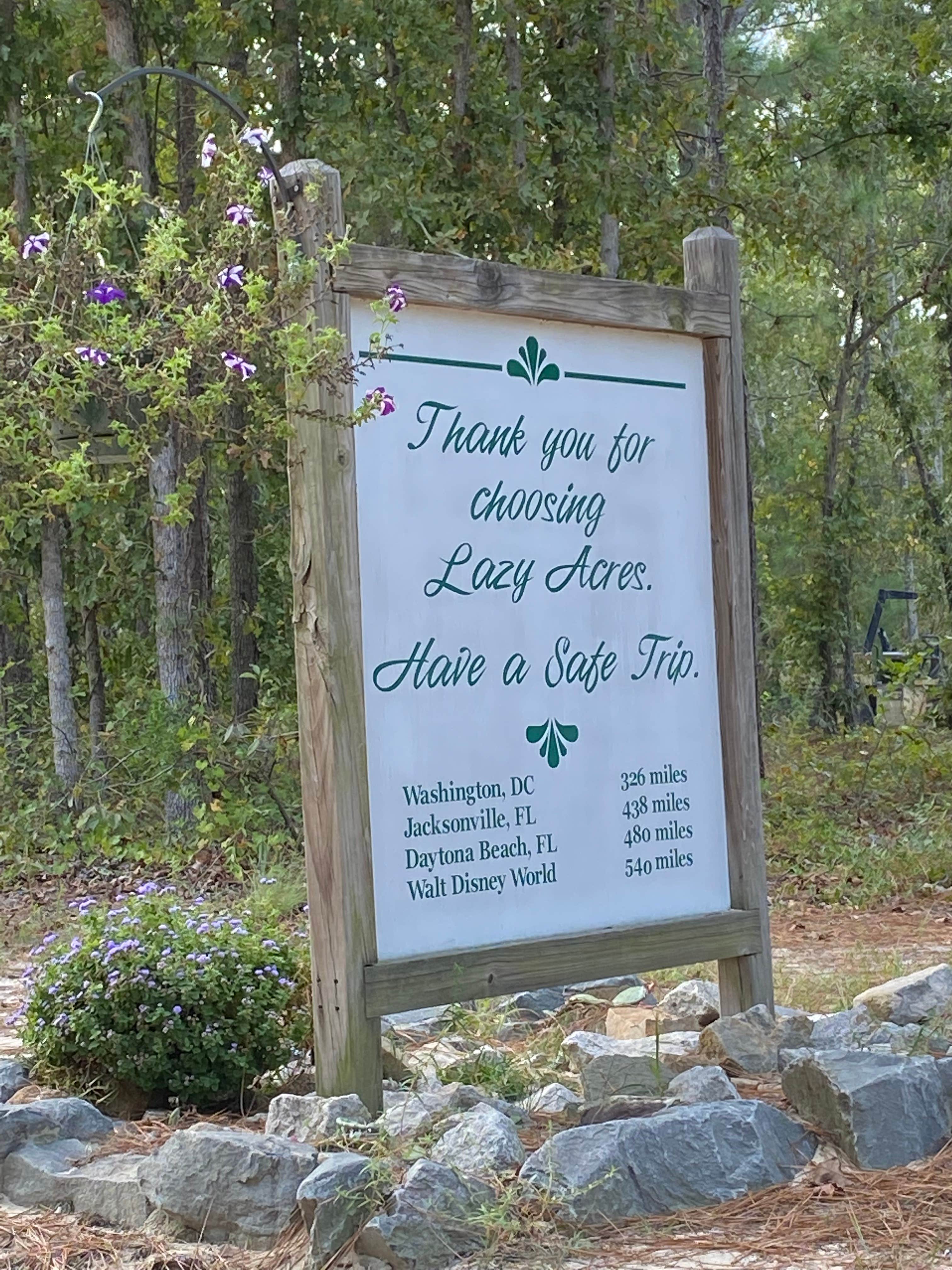 Camper-submitted photo at Spacious Skies Sandy Run near Fayetteville, NC