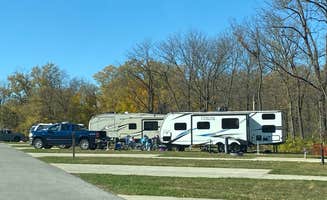 Stuart K.'s photo of rv camping at Woodside Campground, Scott County Park Iowa near Monticello, IA
