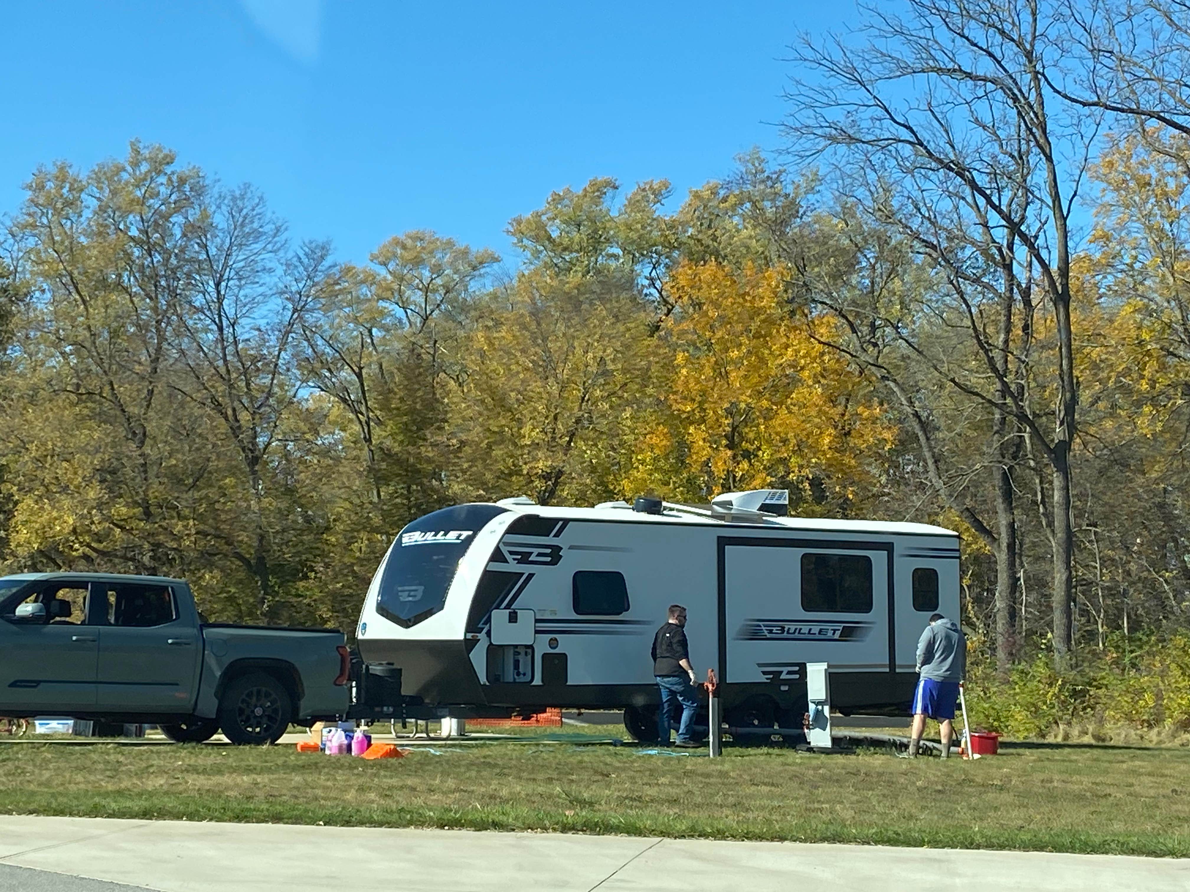 Camper-submitted photo at Woodside Campground, Scott County Park Iowa near West Liberty, IA