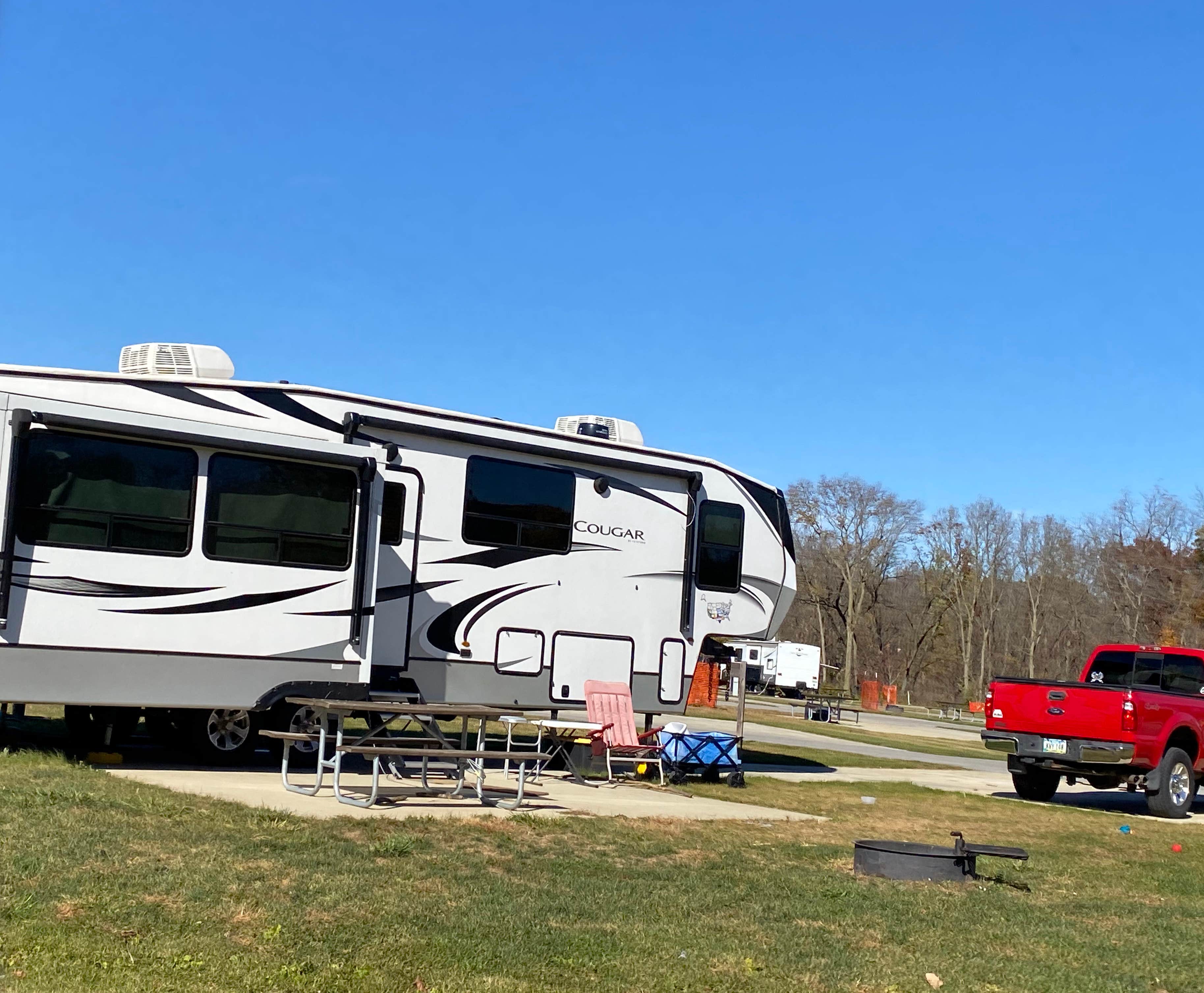 Camper-submitted photo at Woodside Campground, Scott County Park Iowa near West Liberty, IA