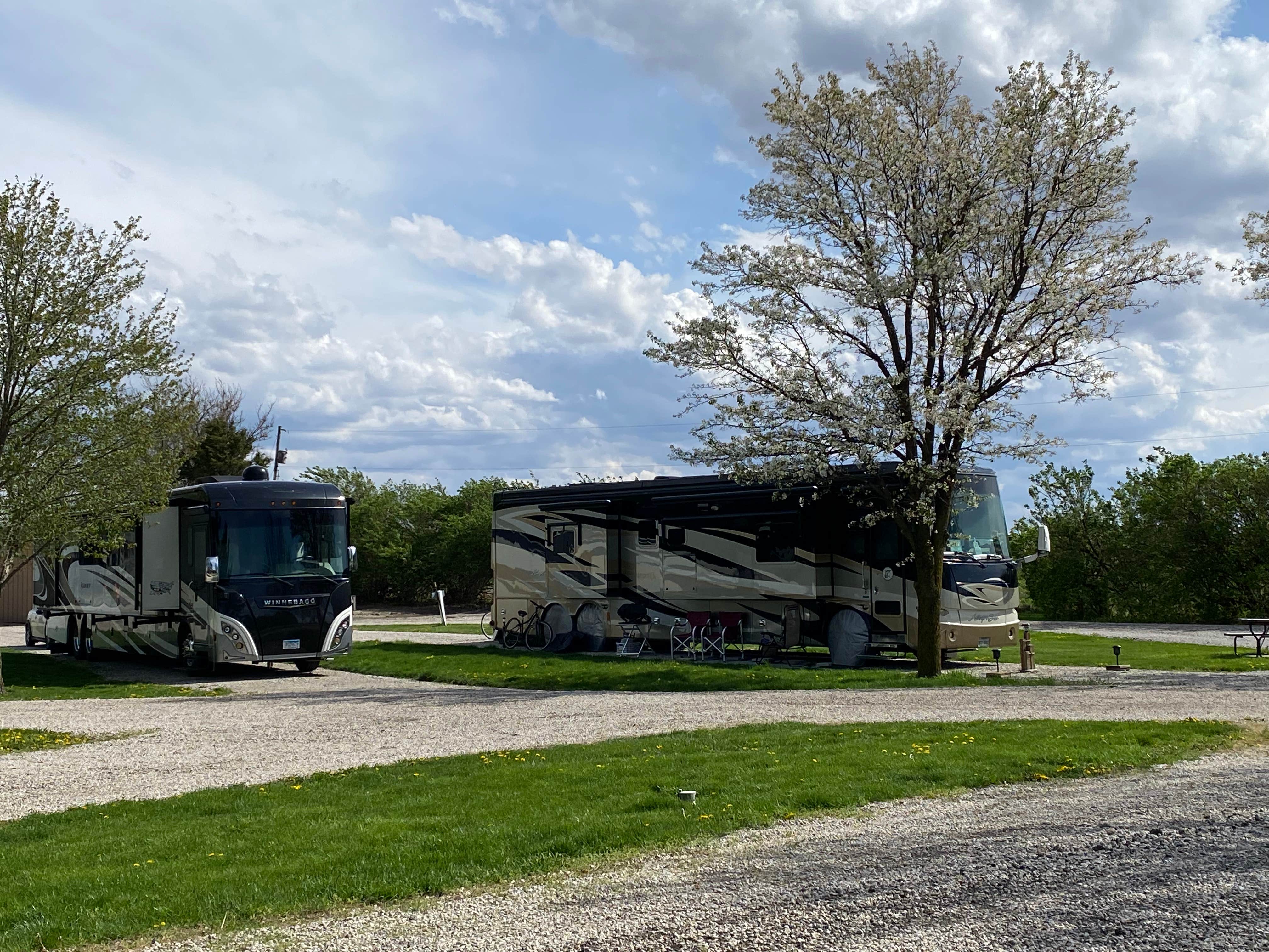 Camper-submitted photo at Kamp Komfort RV Park and Campground near Monticello, IL