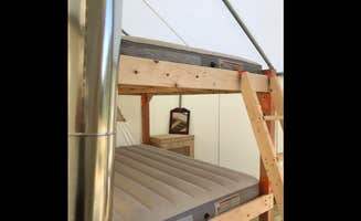The Dyrt's photo of glamping accommodations at Five Sisters near South Royalton, VT
