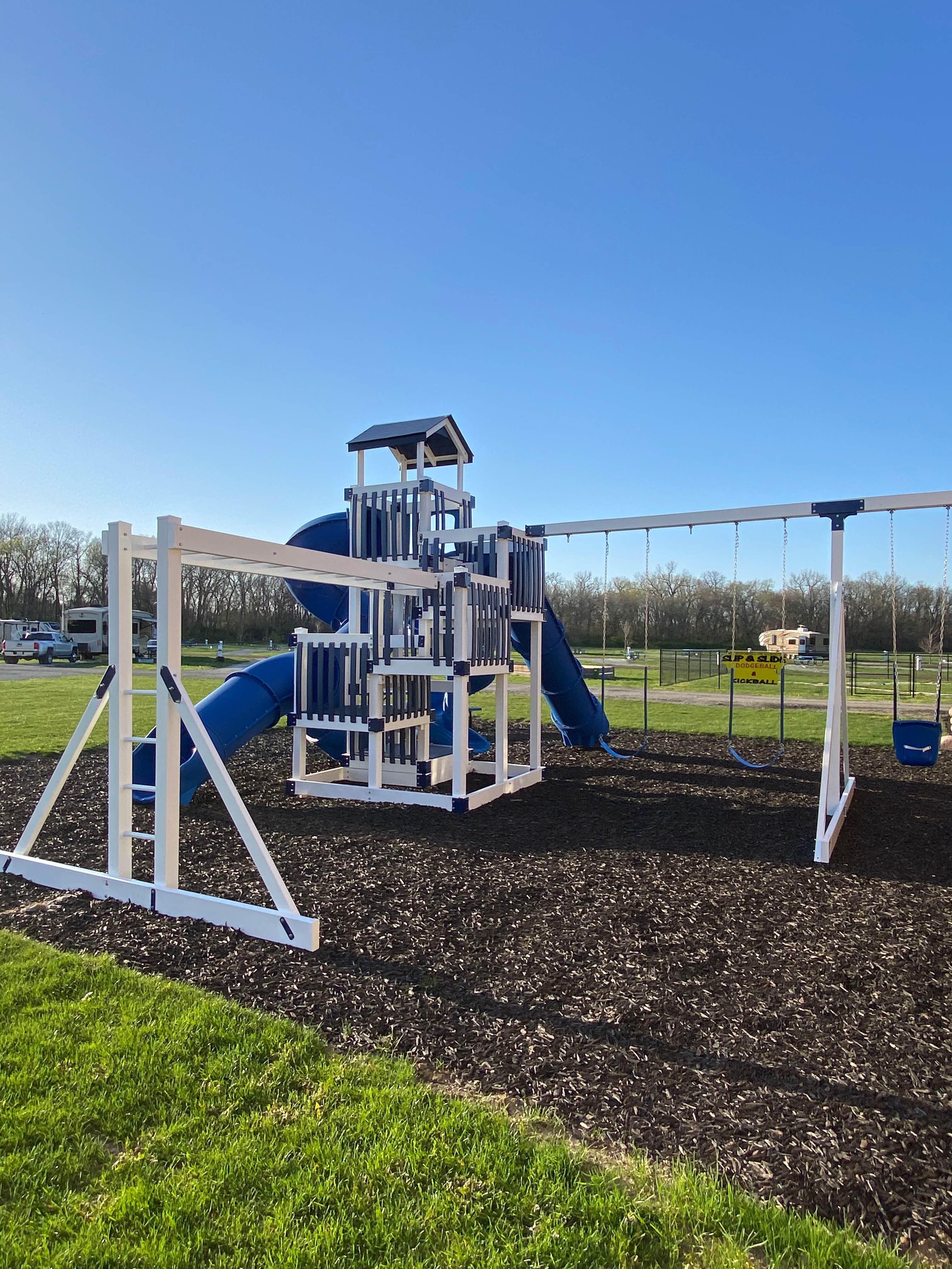 Camper-submitted photo at Crystal Lake RV Park near Nachusa, IL