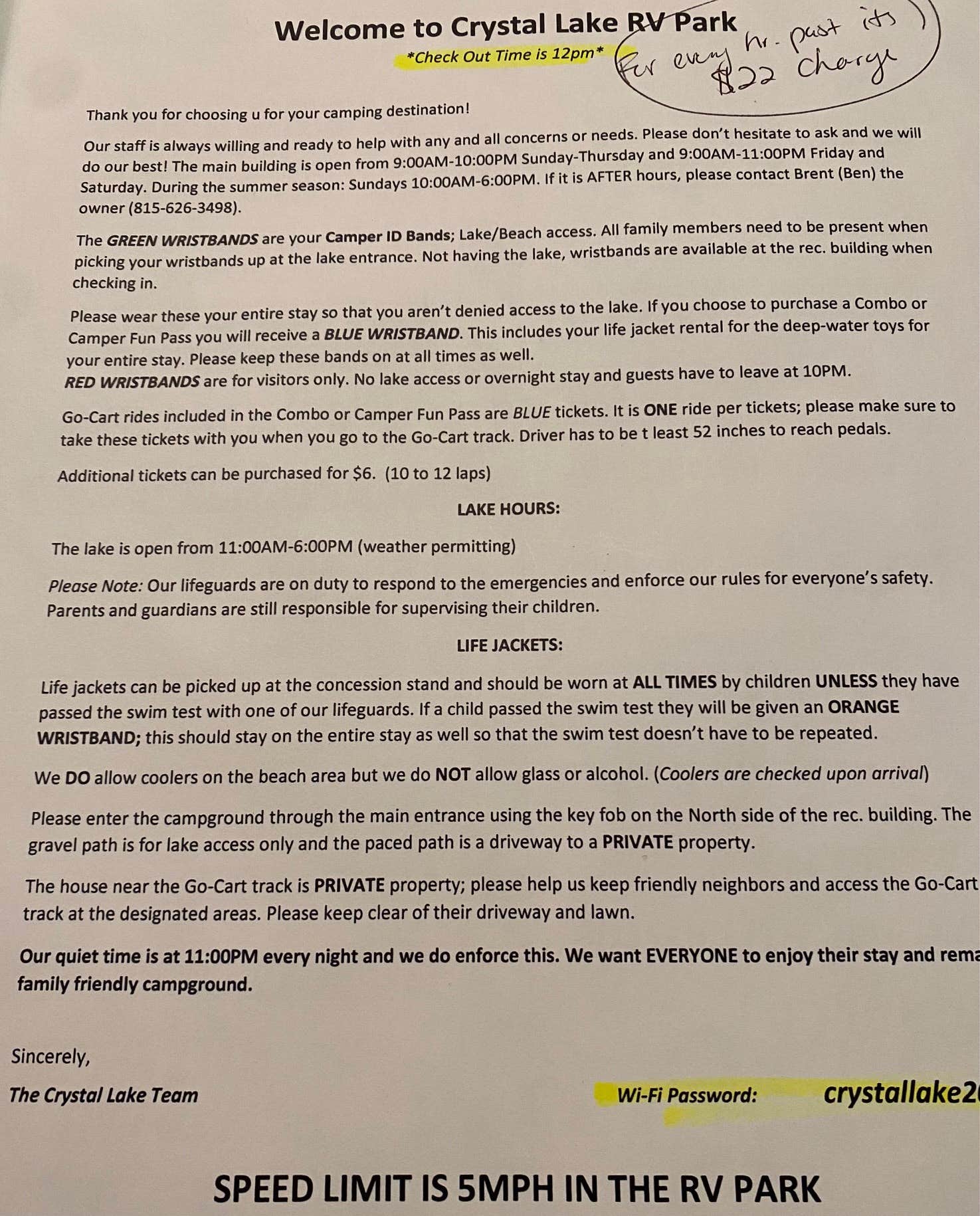 Camper-submitted photo at Crystal Lake RV Park near Nachusa, IL