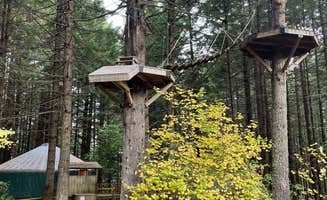 Bjorn S.'s photo of glamping accommodations at Camp Dakota near Jefferson, OR