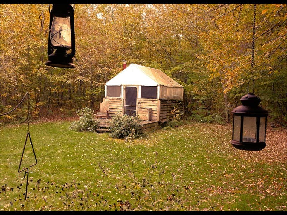 The Dyrt's photo of glamping accommodations at Upper Esopus Creekside Camp near Margaretville, NY