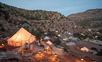 Zion Glamping A.'s photo of tent camping at Zion Glamping Adventures near Hurricane, UT