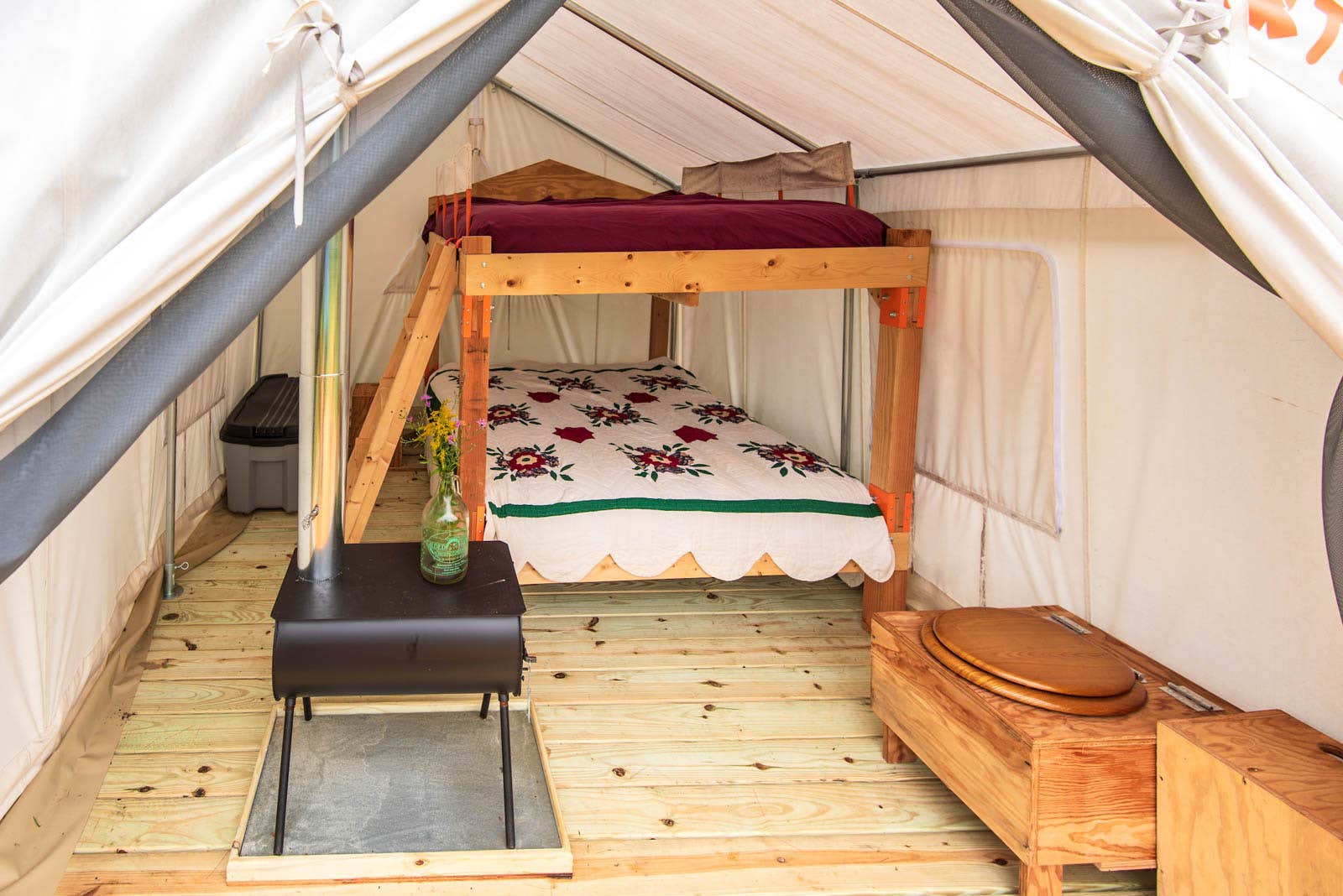 The Dyrt's photo of glamping accommodations at Pleasant Valley Maplecroft Camp near Round Top, NY