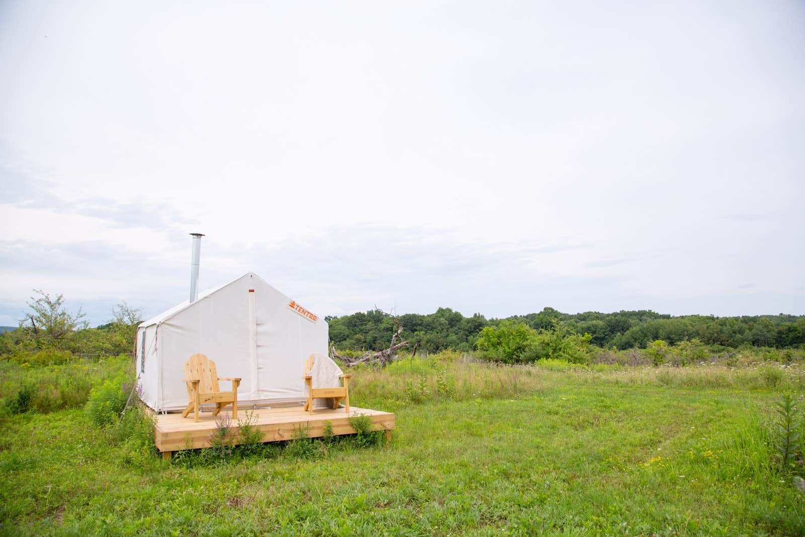Camper submitted image from Orchard Tent 3 - 5